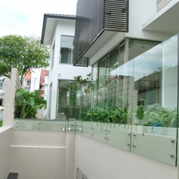 Lan Can - Cầu Thang Kính Mẫu 5